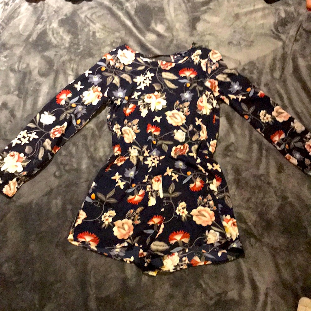 A floral romper
